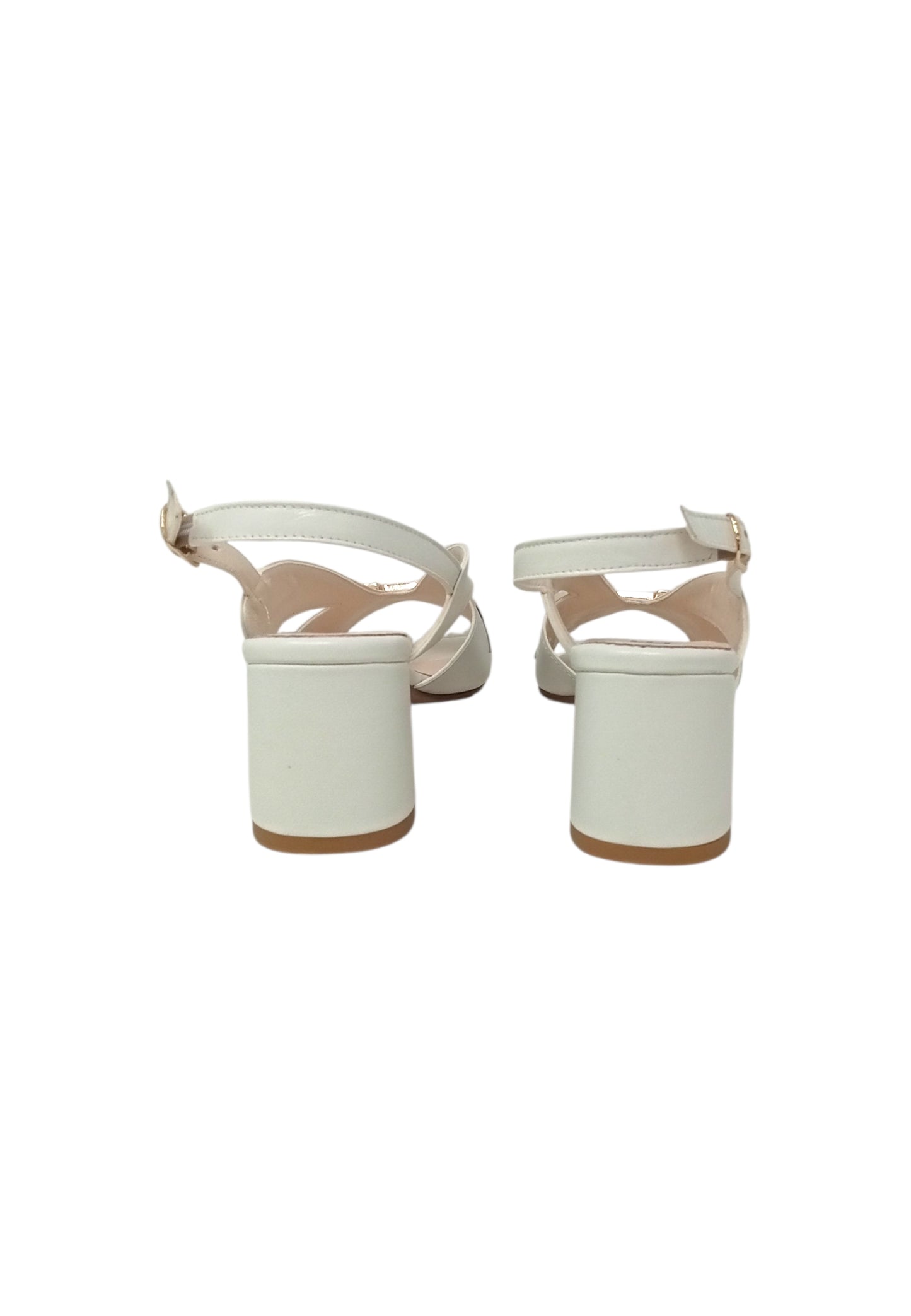 Sandali con tacco REPO 38634 AVORIO donna