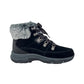 Stivaletto SKECHERS Trego - Snow Worries 167882/BLK Donna