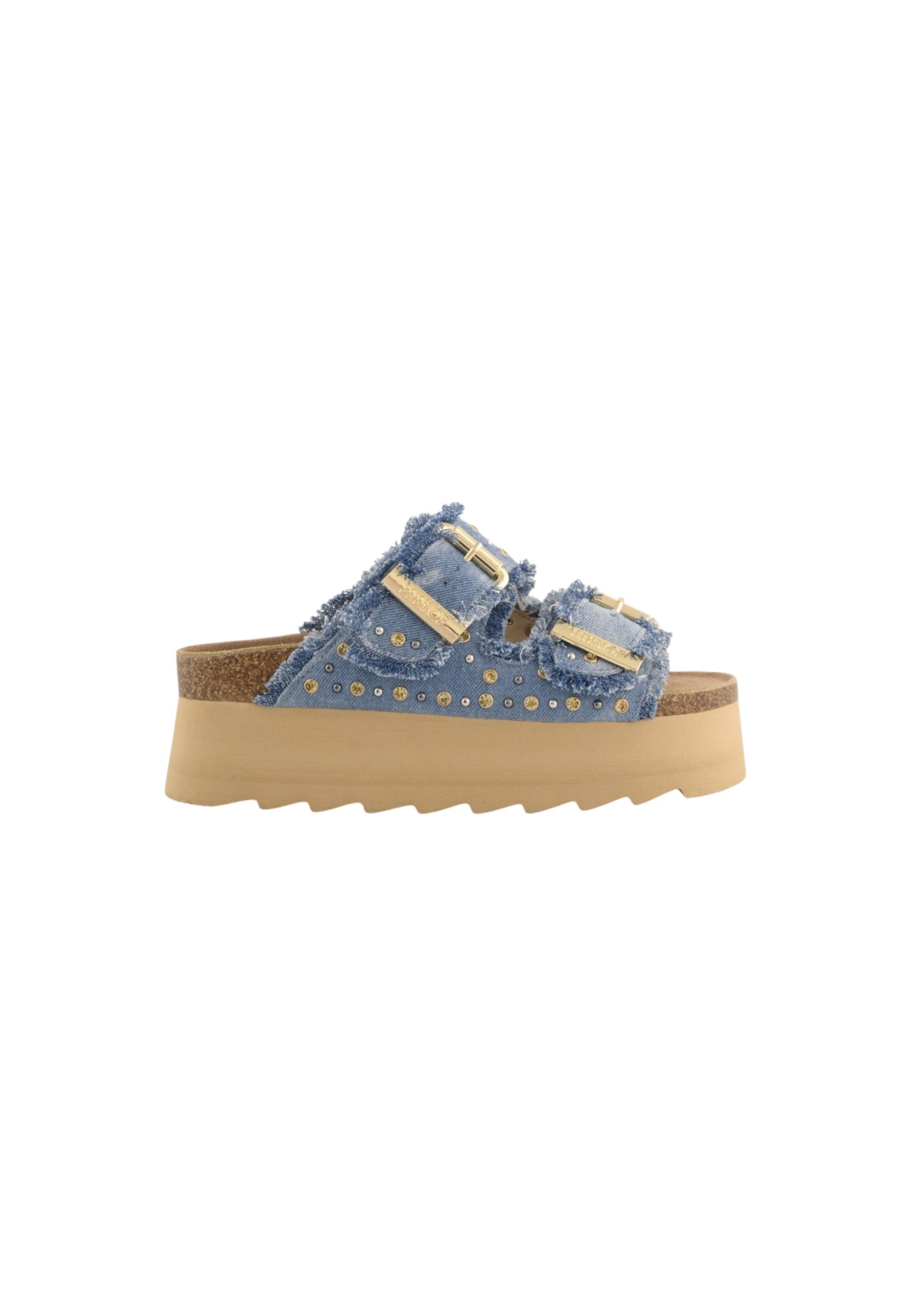 Ciabatta platform COLORS OF CALIFORNIA HC.BES41N DENIM Donna