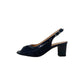 Sandali con tacco SOFFICE SOGNO E5T60C2 perlato blu  donna