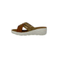Pantofola PATRIZIA AZZI 450/FB CUOIO donna