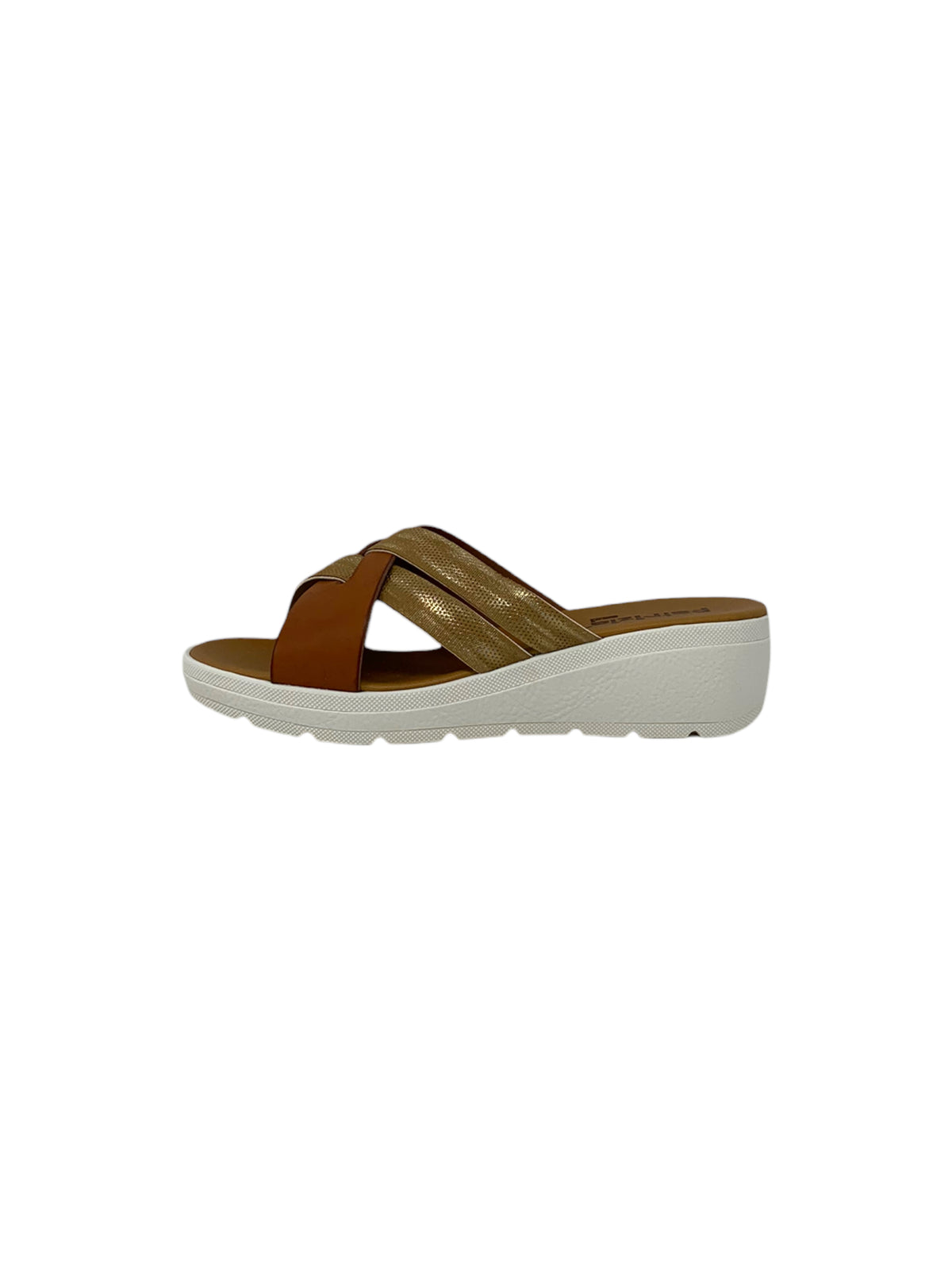 Pantofola PATRIZIA AZZI 450/FB CUOIO donna