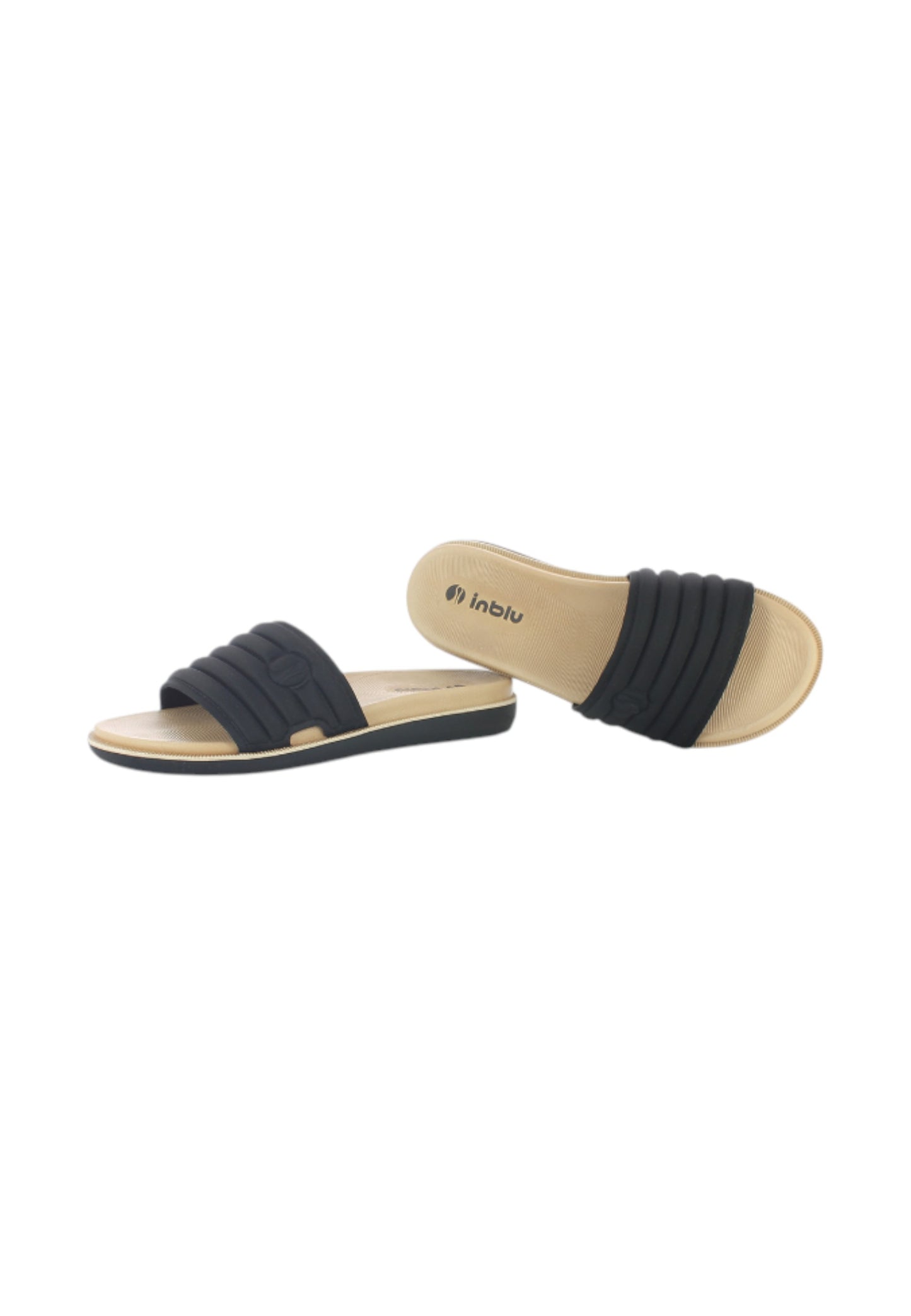 Ciabatta INBLU Dual Density SF000006 NERO donna