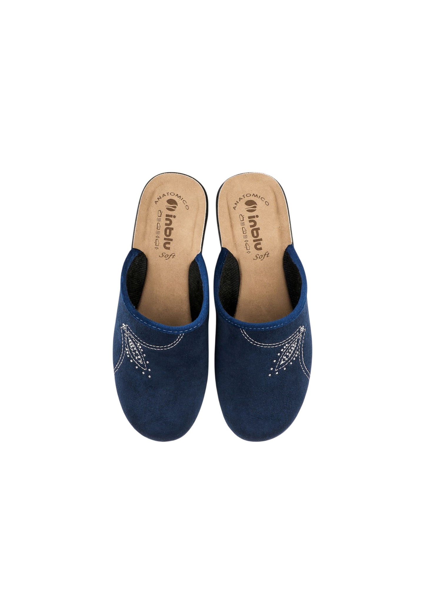 Pantofola INBLU CF000048 BLU donna