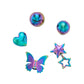 Jibbitz charms Iridescent meta 10017494 5 Pack