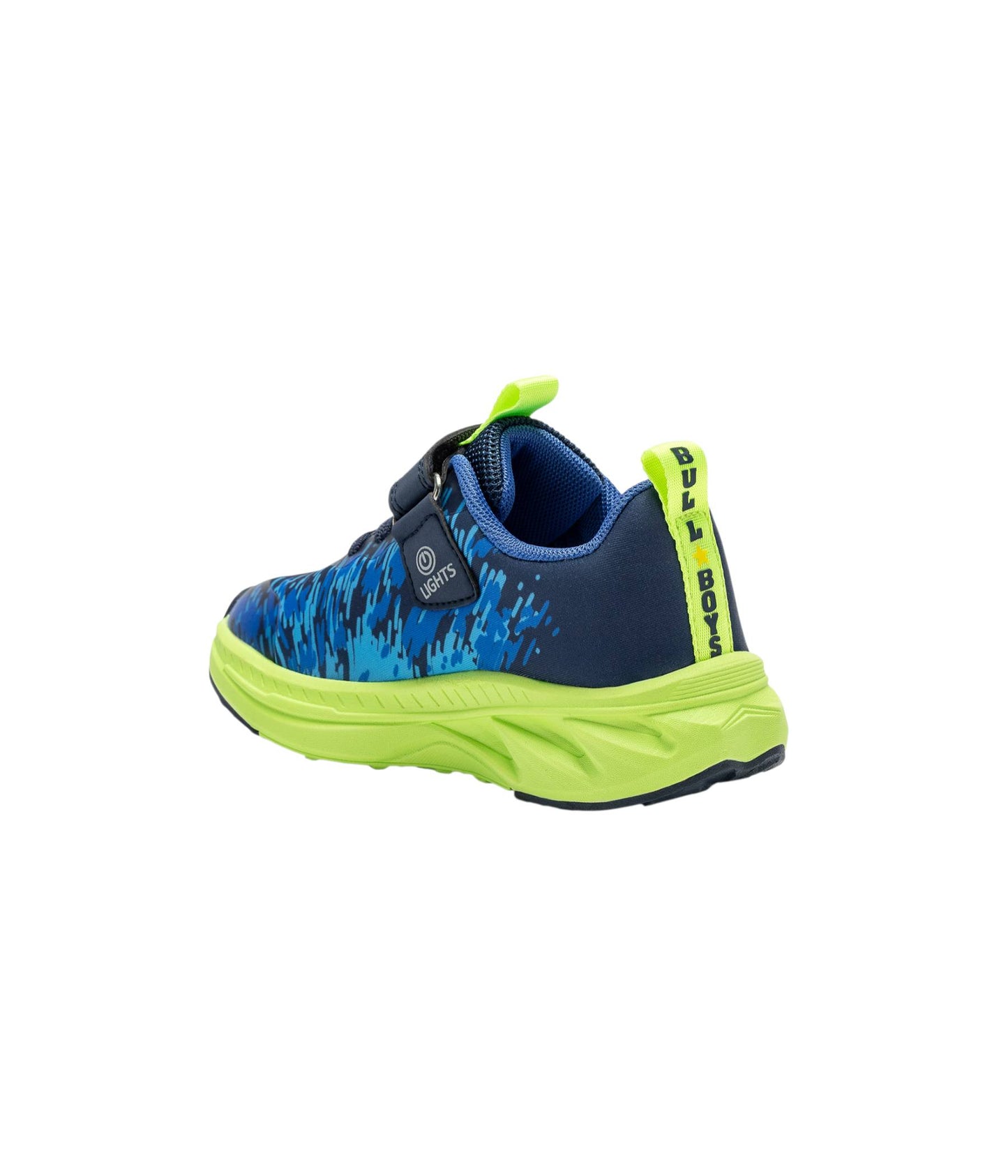 Sneakers luminose Bull Boys Explorator Rex DNAL5155 BLU Bambino