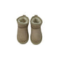Stivaletto con pelliccia GRUNLAND JR CROMPO2100-I4 BEIGE  bambina/ragazza