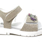 Sandalo da passeggio LelliKelly LK1508 PLATINO bambina