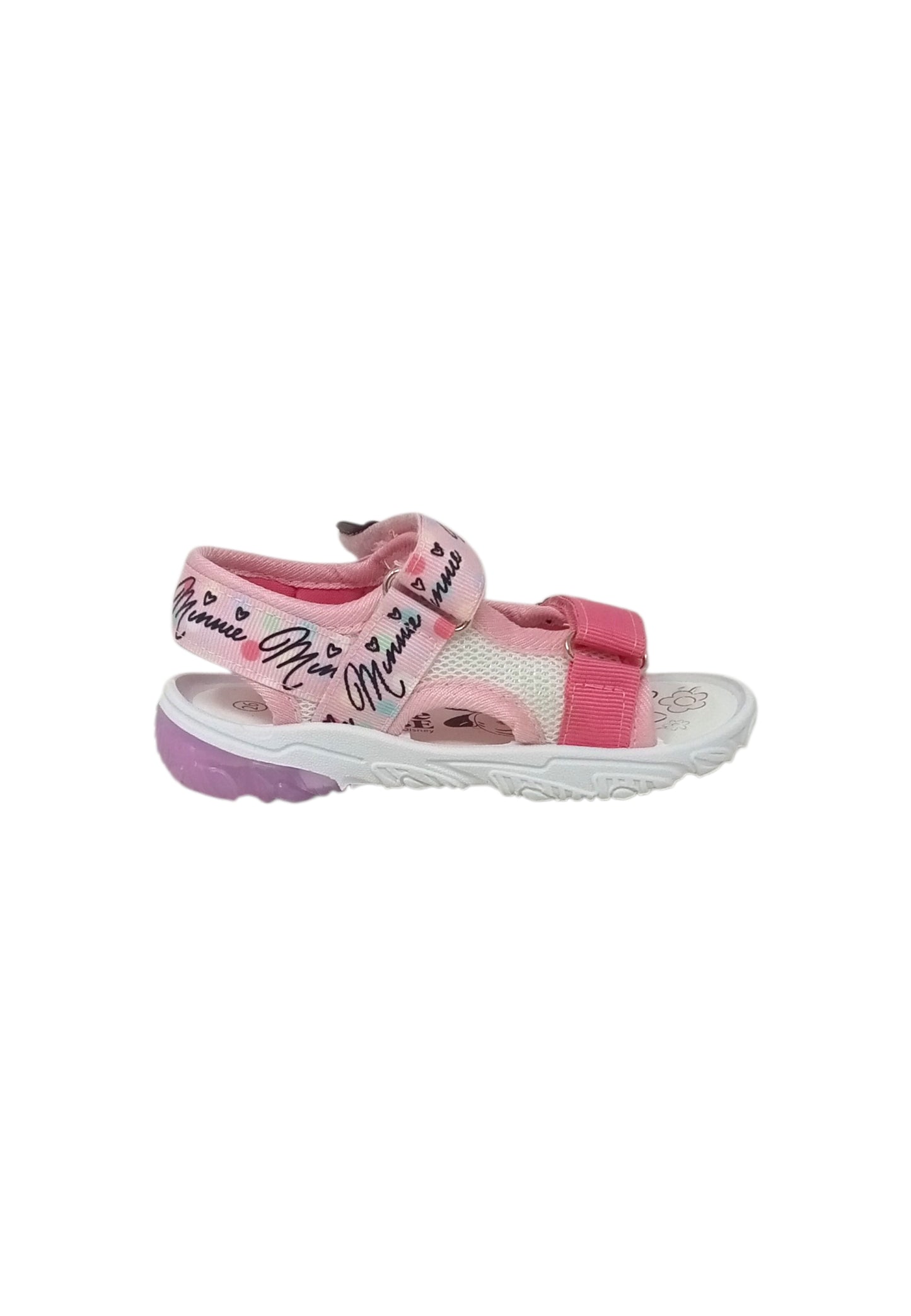 Sandali luminosi Silver Minnie D3010791T PINK Bambina