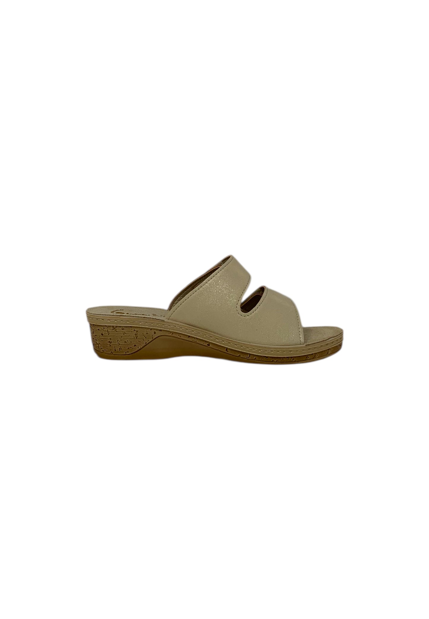 Ciabatta INBLU PV000009 SABBIA donna