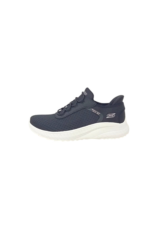 Sneakers Slip-ins Skechers Bobs Squad Chaos 117504/BLK Donna
