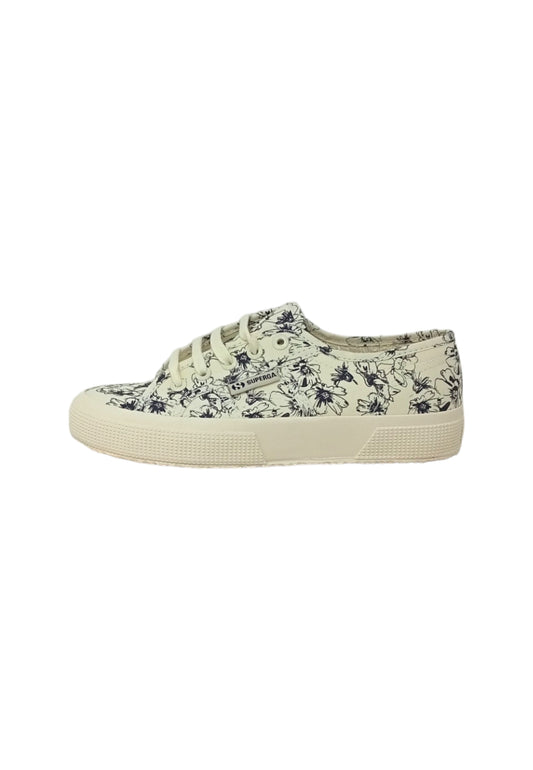 Sneaker SUPERGA 2750 SKETCHED FLOWERS S6122NW AE7 ragazza/donna