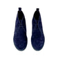 Italia Leone Polacchina Stringata 1312 camoscio Blu Uomo