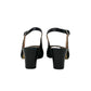 Sandali con tacco SOFFICE SOGNO E5T60C2 nappa nero  donna