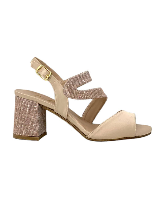 Sandalo col tacco JOEL A7517 SATIN CIPRIA 605 donna