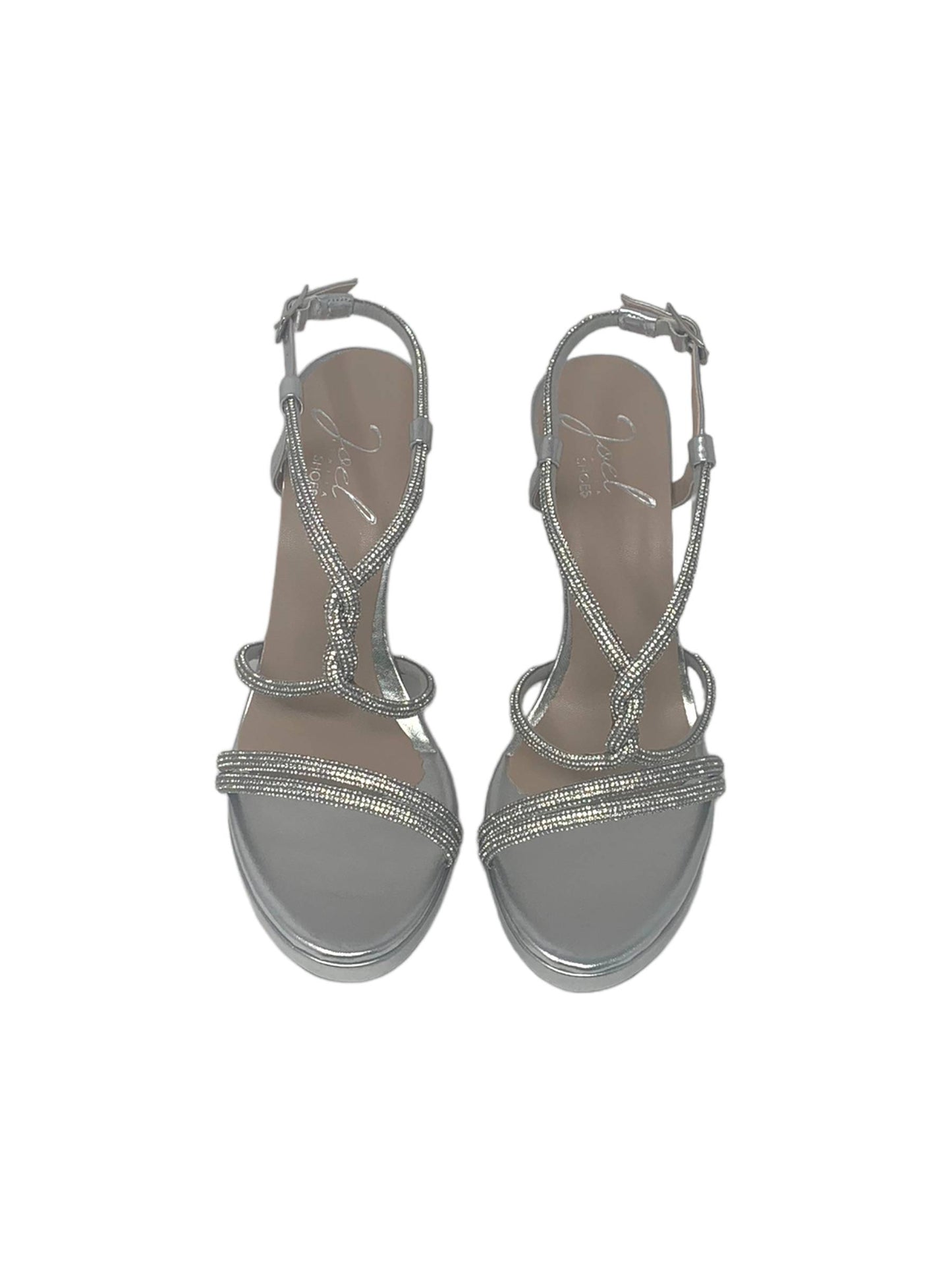 Sandalo col tacco JOEL A7569 LIZ LAME ARGENTO donna