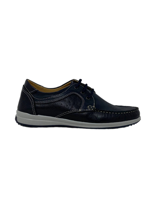 Polacchina BKS 88 PELLE BLU uomo