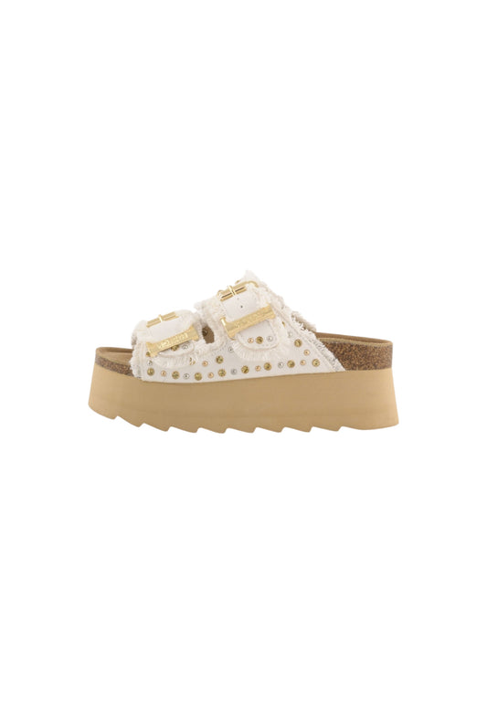 Ciabatta platform COLORS OF CALIFORNIA HC.BES41N ICE Donna