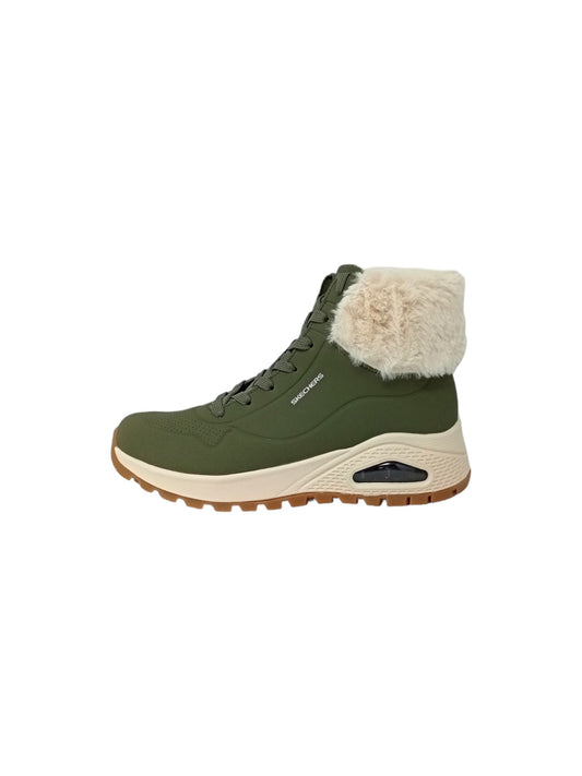 Stivaletto con pelliccia SKECHERS 167274/OLV Donna