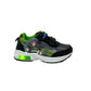 Scarpa da passeggio con luci  D5520003S BLK BAMBINO