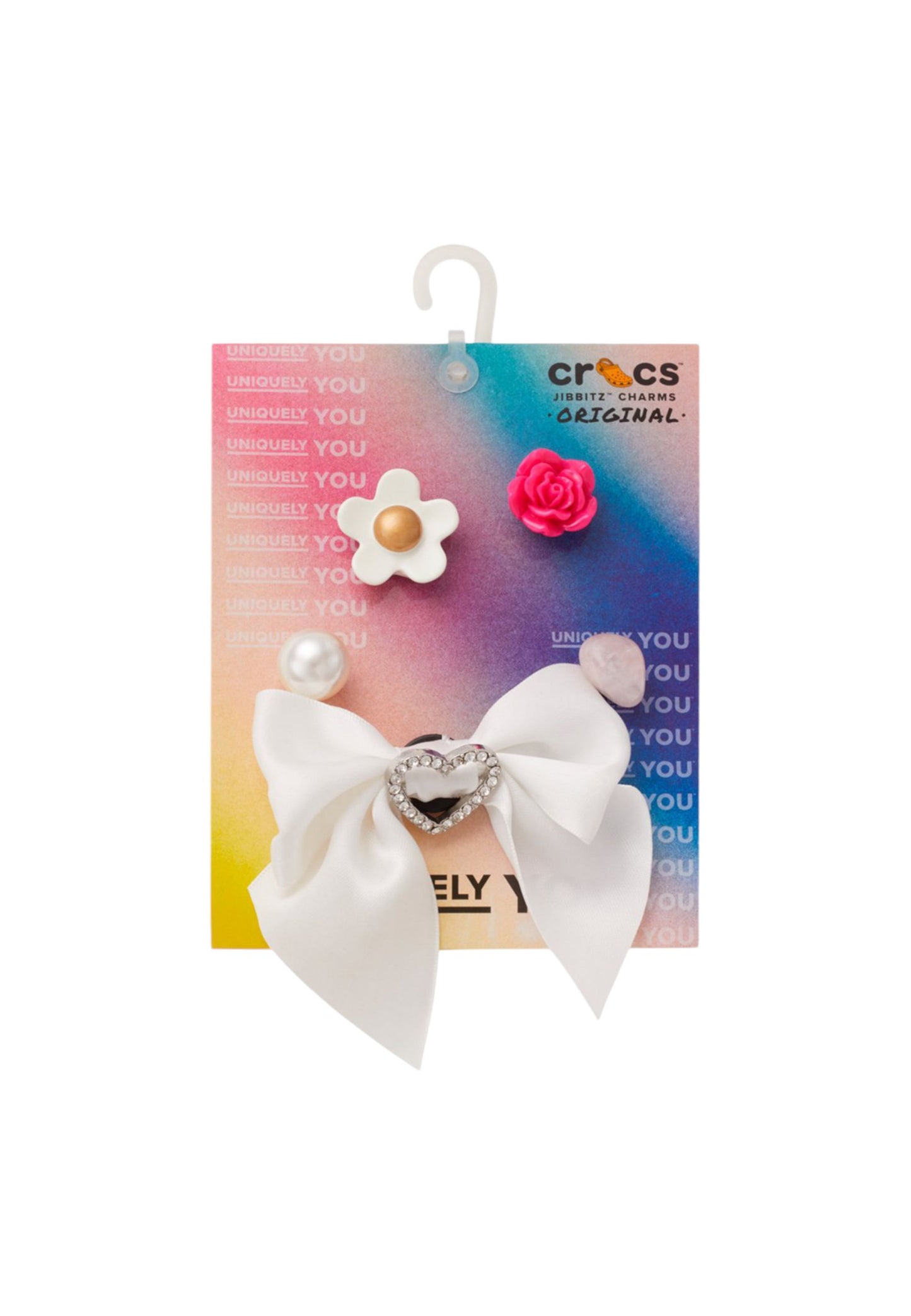 Jibbitz charms Elegant White 10013678 5 Pack