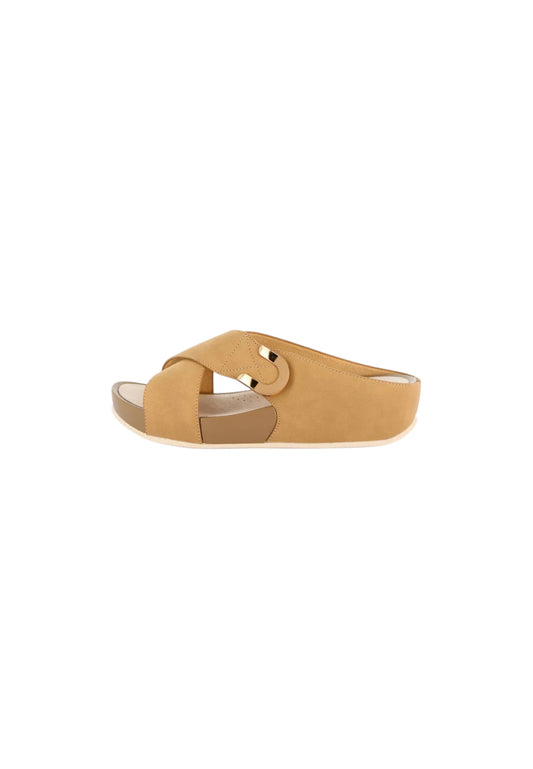 Ciabatta GRUNLAND DIRA CI3116-C9 CUOIO ragazza/donna