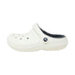 Classico  CROCS con pelliccia 203591-10M BIANCO UNISEX