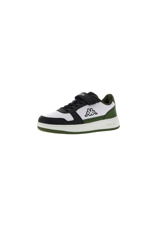 Sneaker KAPPA LOGO KARUSHI EV KID 33215WW A0J WHT-BLK-GREEN Bambino