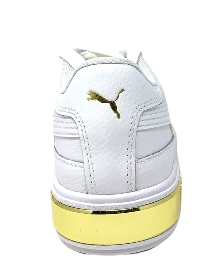 Sneakers da passeggio PUMA CALI STAR XMAS Wns 38402001 WHITE GOLD donna