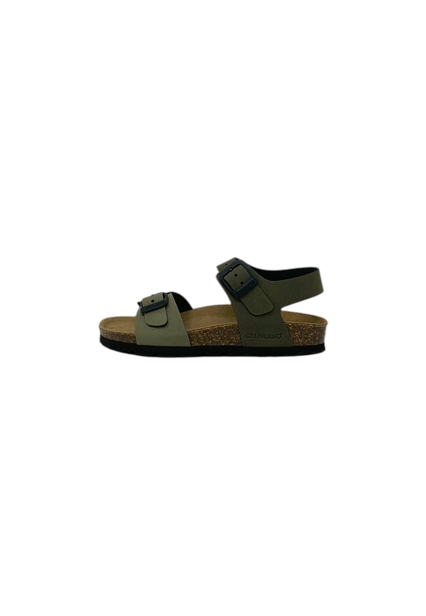 Sandalo GRUNLAND Junior LUCE SB2111-40 salvia-oliva bambino