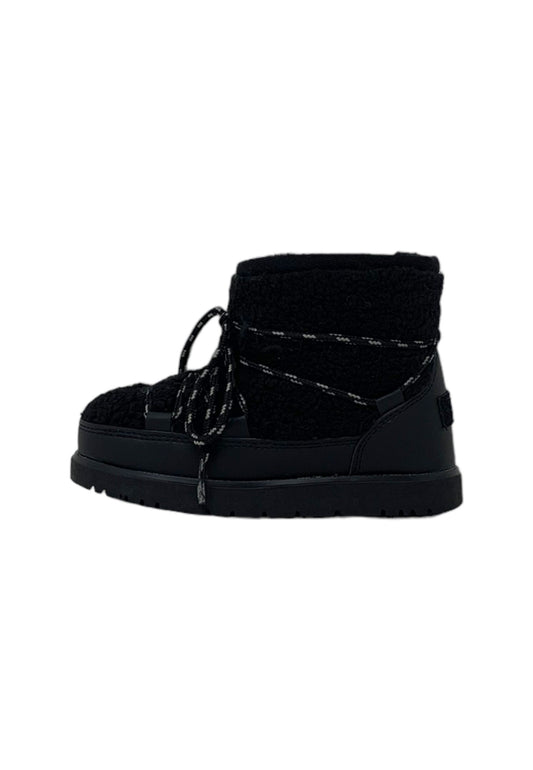 Stivaletto con pelliccia GRUNLAND JR CROMPO2101-14 NERO bambina