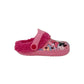 Pantofola modello tartaruga con pelliccia Silver Minnie D3010328S ROSA Bambina