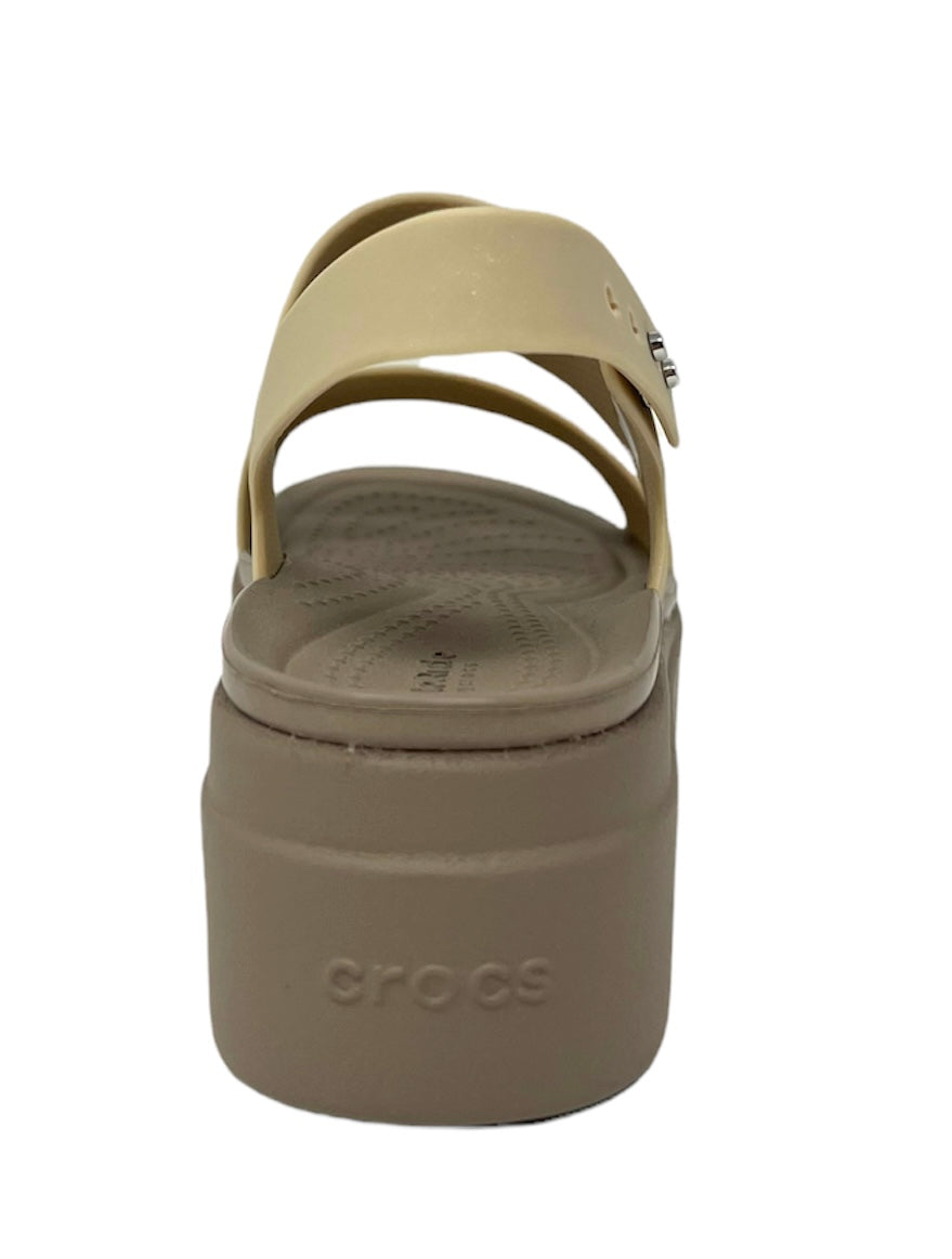 Sandalo da passeggio CROCS BROOKLYN 207641-99P METALLIC Donna taglia eu
