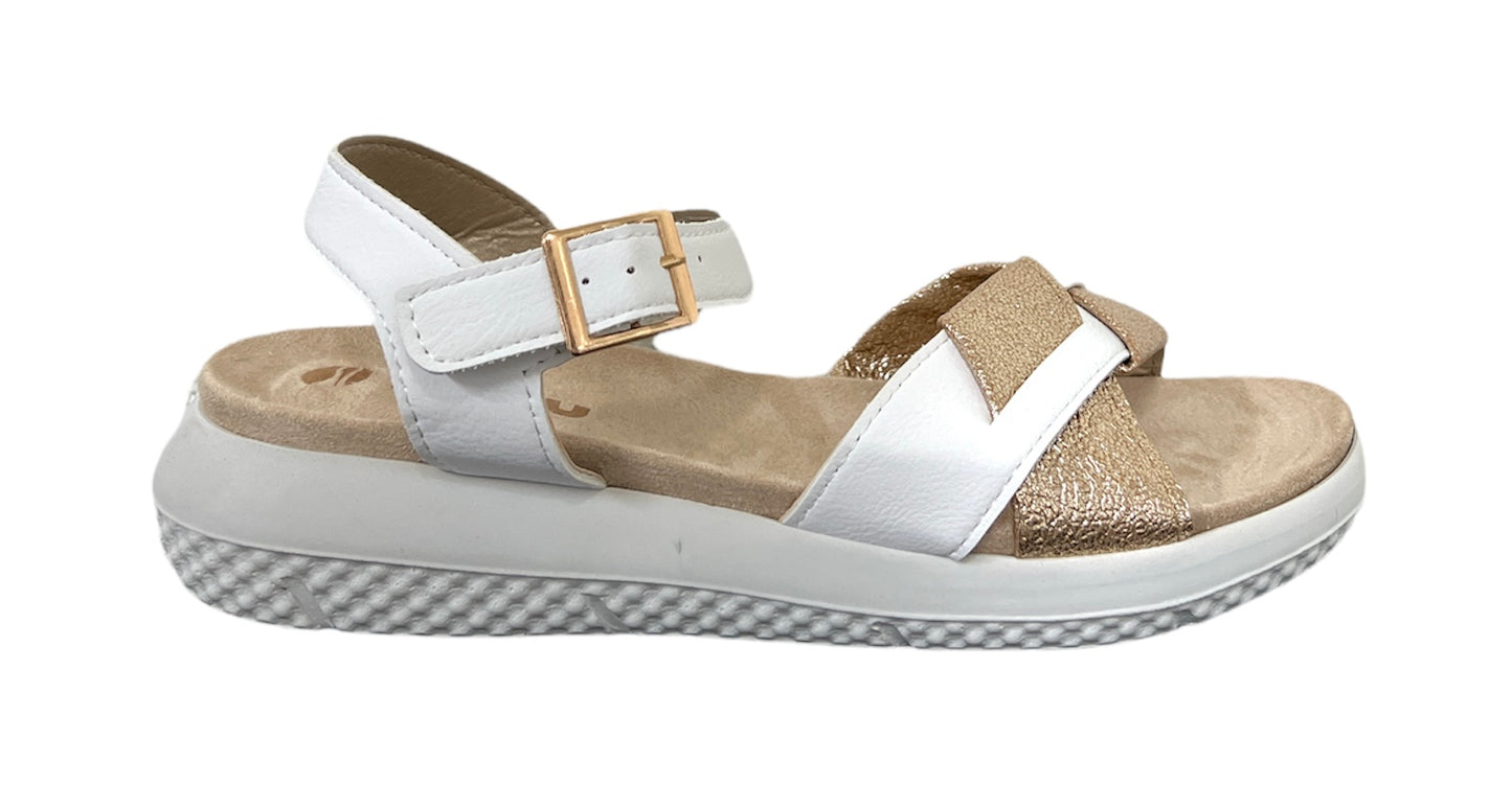 Sandalo  INBLU TT000013 BIANCO donna