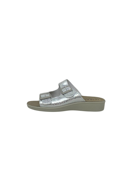 Ciabatta FLY FLOT 83 H14 GV ARGENTO donna