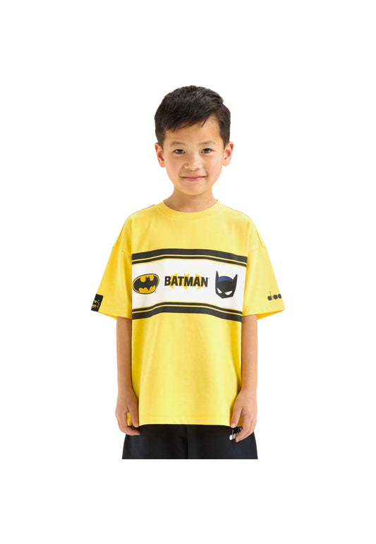 Diadora JU T-shirt ss Superheroes "BATMAN" 502.180440 01 35021 Bambino