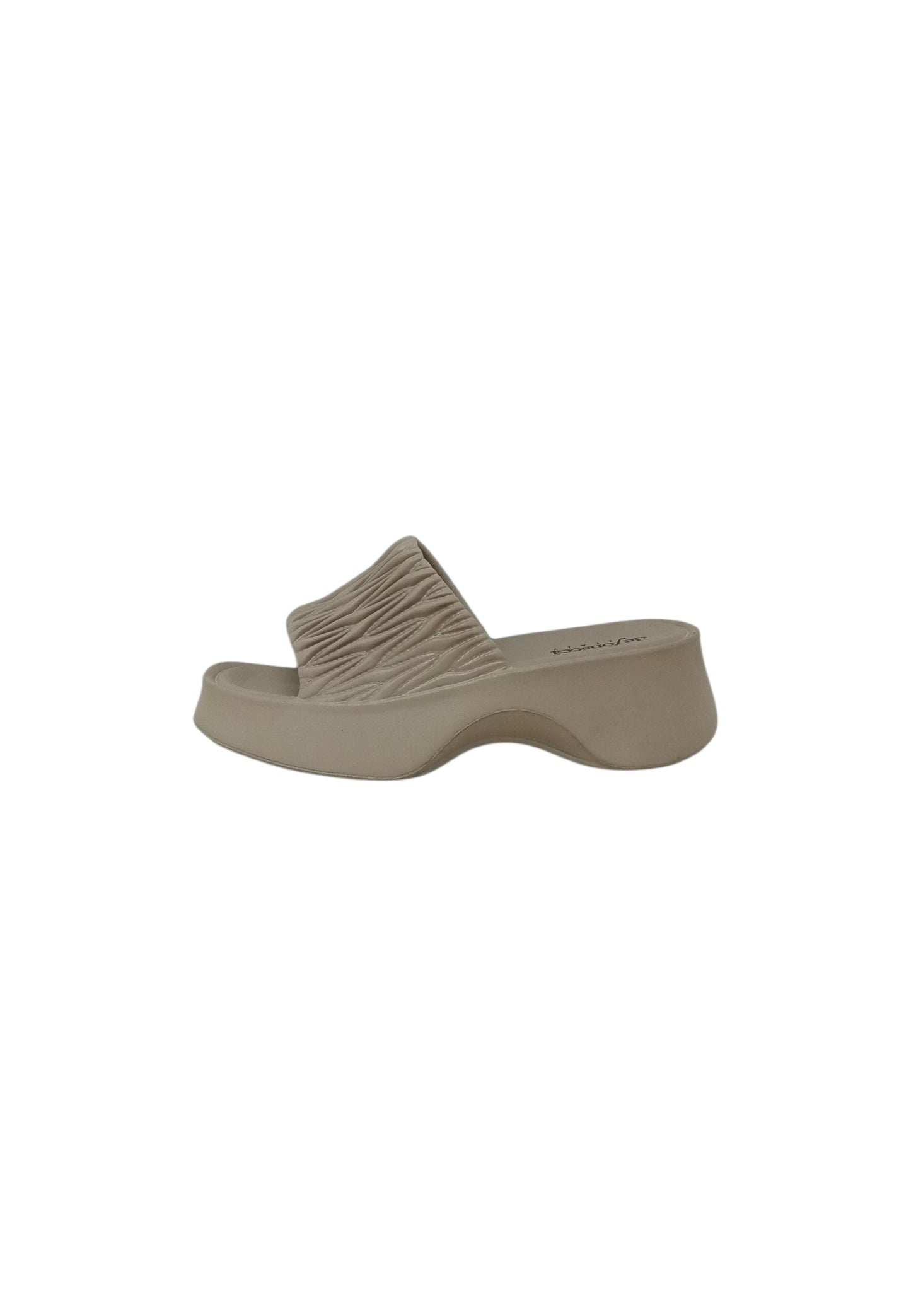 Ciabatta con tacco DE FONSECA DE.OROSEI WC52 BEIGE DONNA