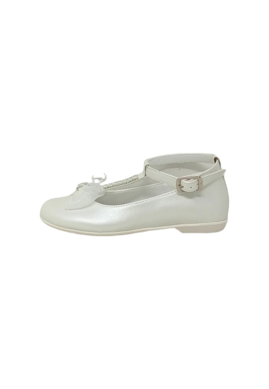 Ballerine Sa.Ba. Calzature chiara bianco perlato bambina/ragazza