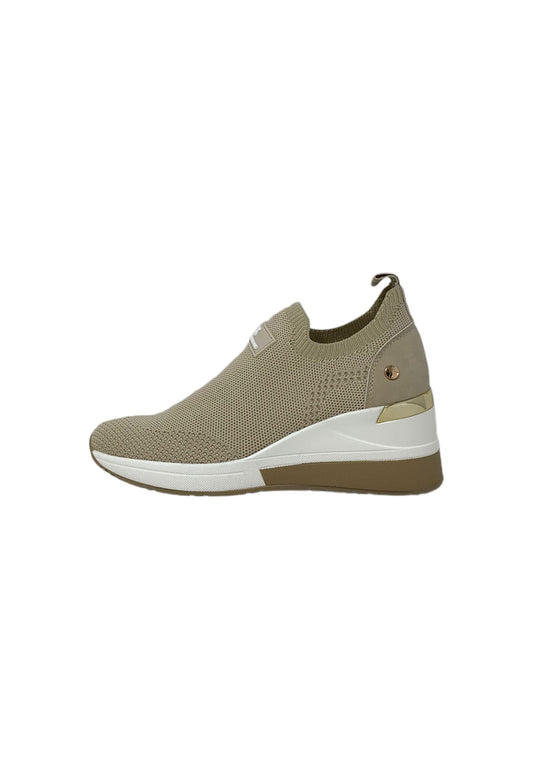 Sneaker alta XTI 142416 beige donna