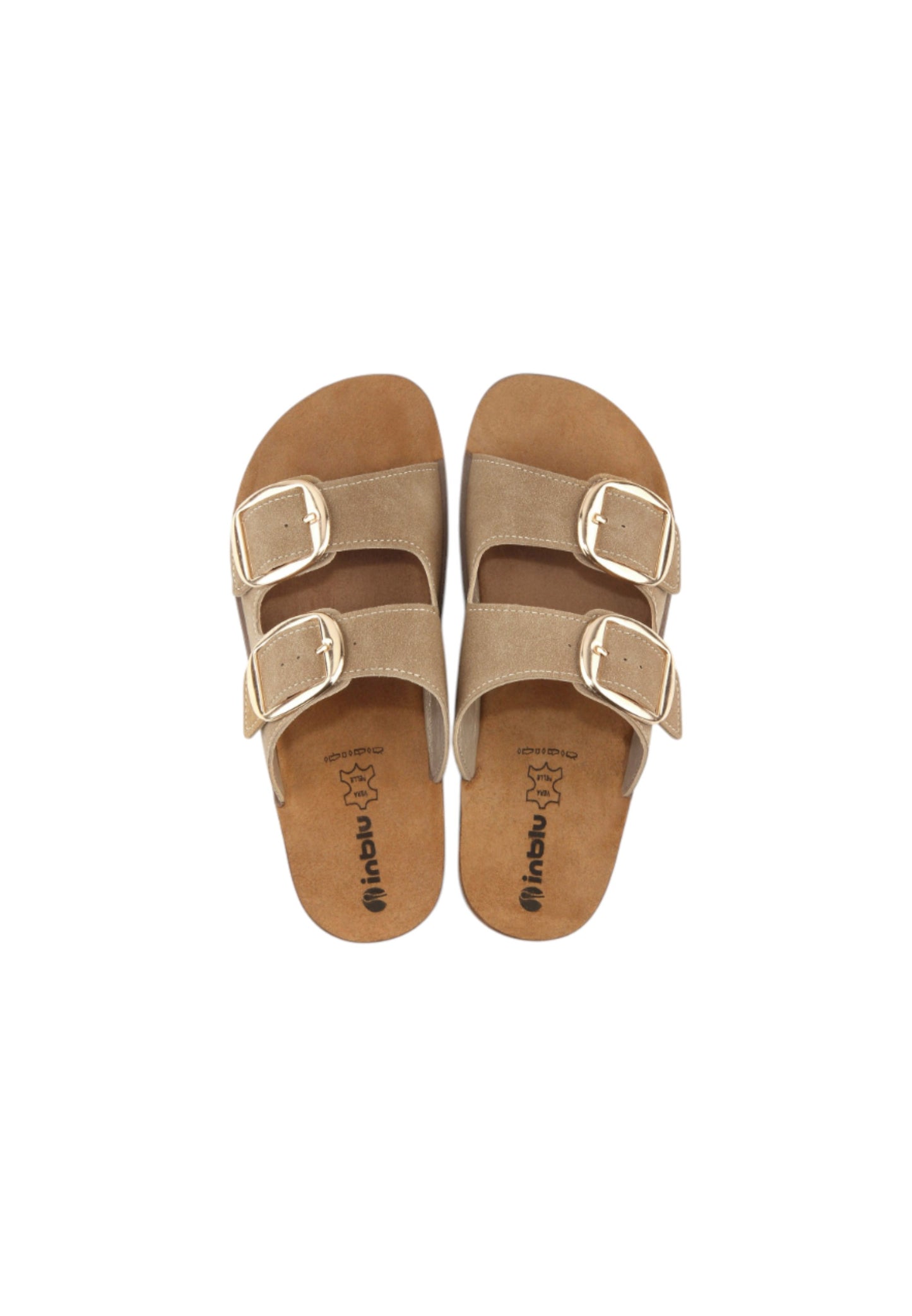 Ciabatta INBLU CP000061 SABBIA donna