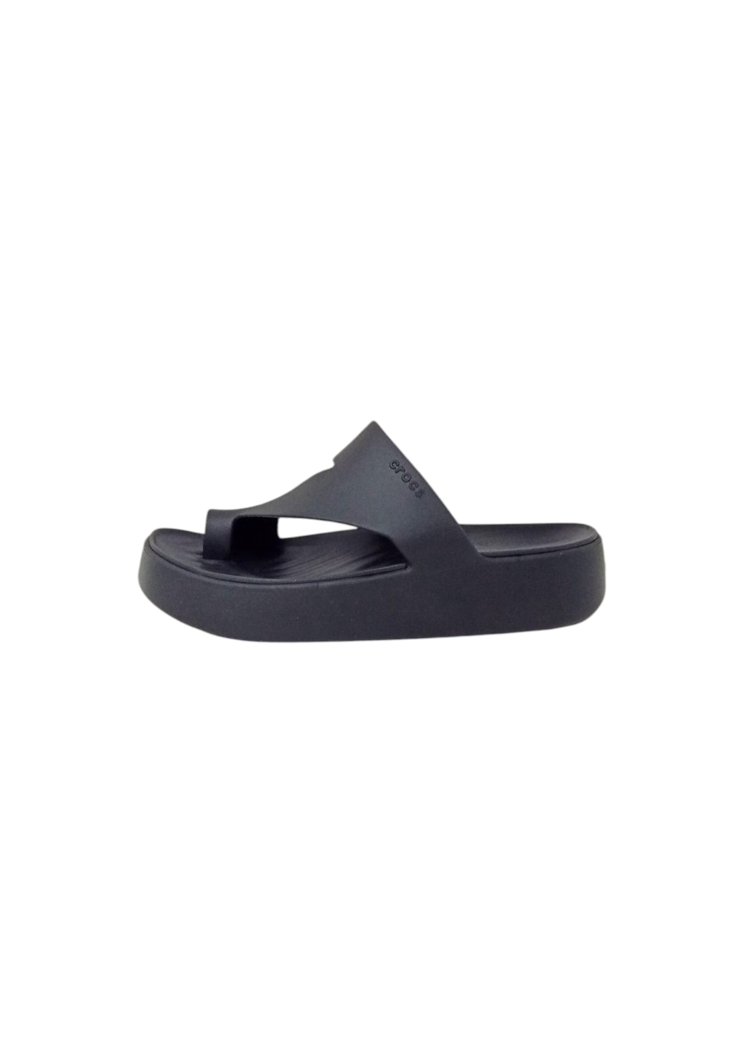 Ciabatta platform da mare in gomma CROCS 210834-001 donna