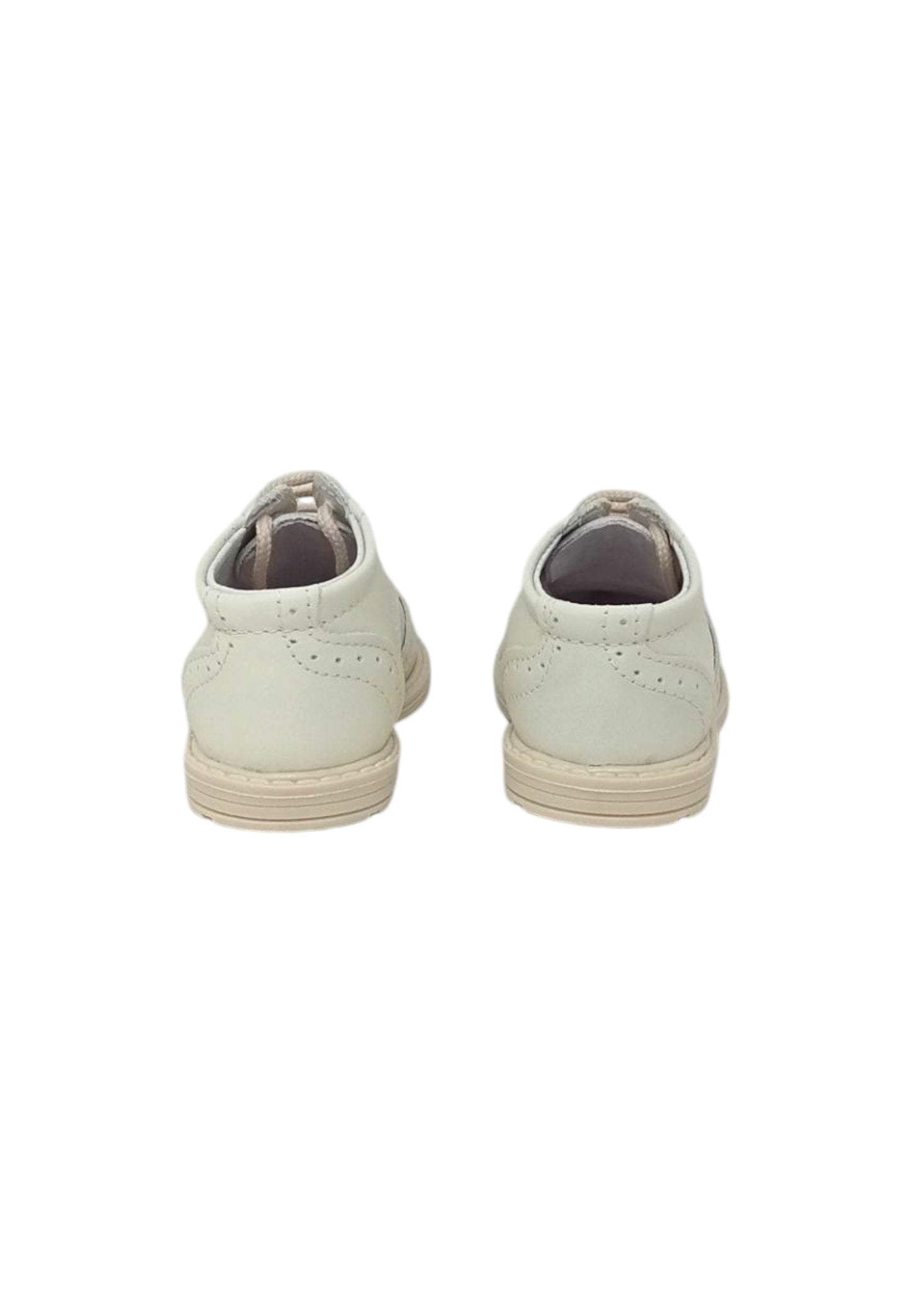 Italia Leone Francesina Bruno Pelle beige bambino