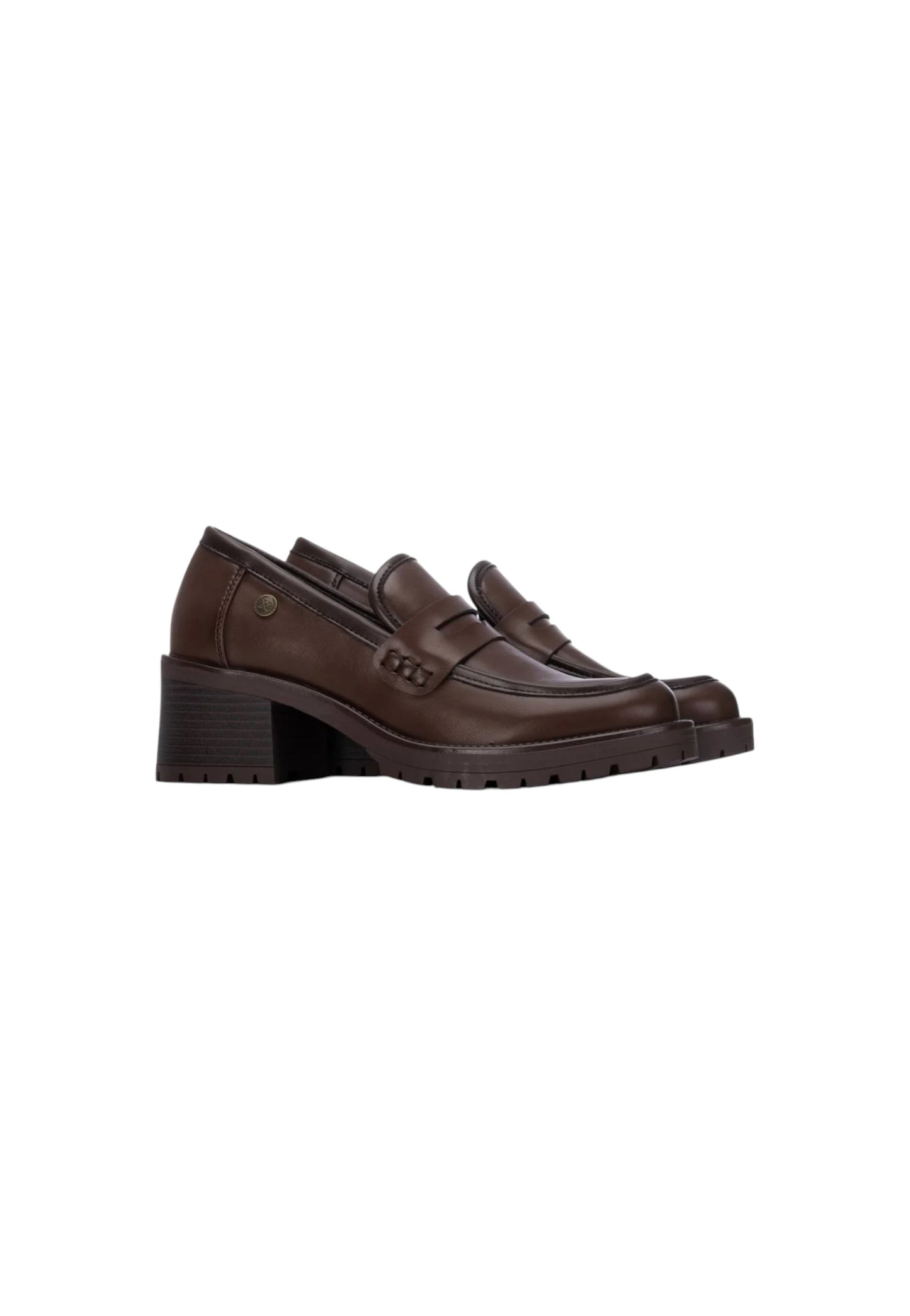 Mocassino con tacco XTI 146084 MARRON donna