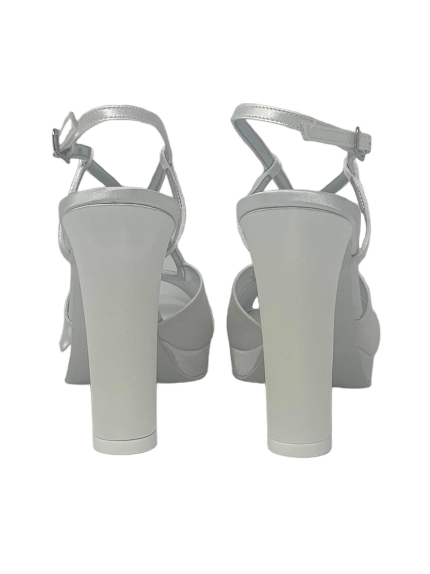 Sandalo col tacco JOEL 1039 RASO MORELLI LUX AVOIO002 SPOSA