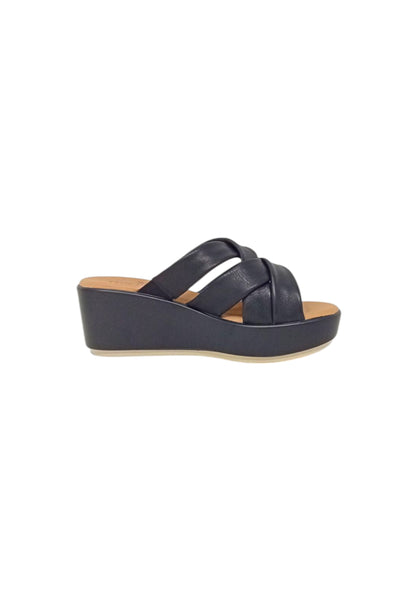 Sandalo con zeppa The Flexx BRODY-SOFTY I3513.08 BLK donna
