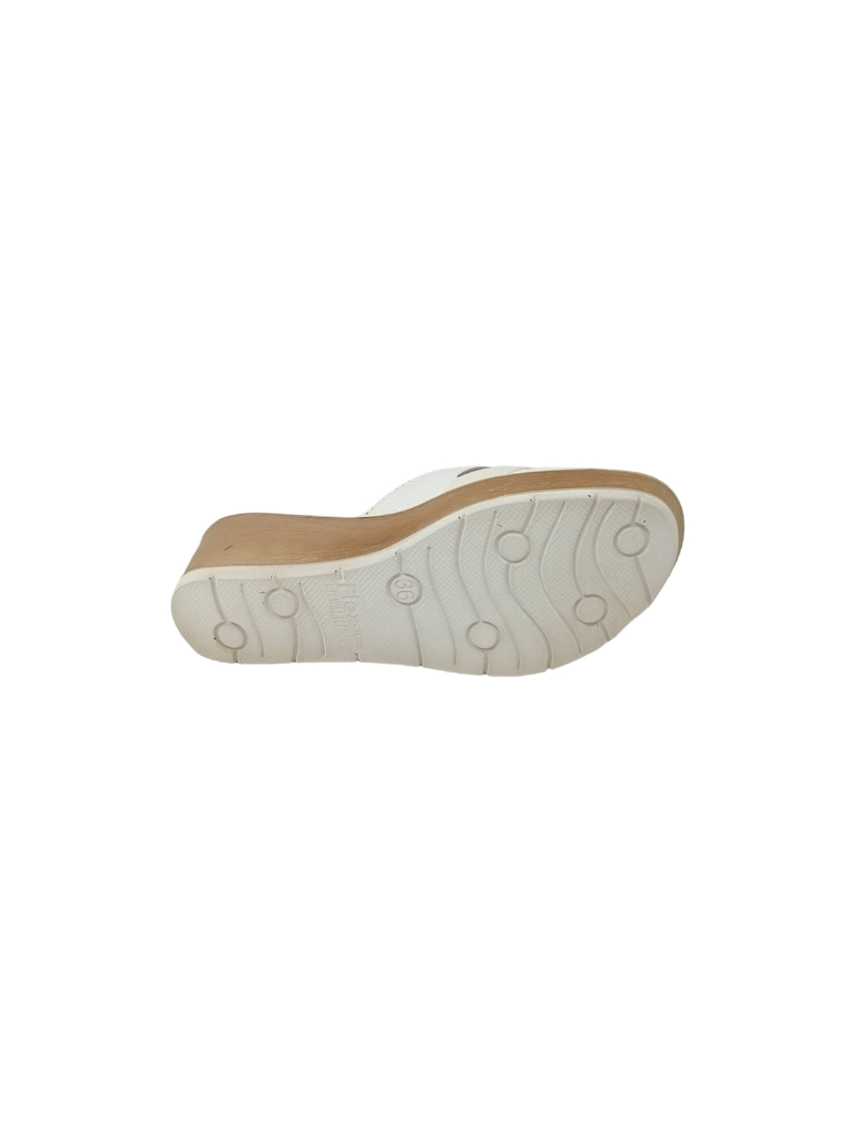 Ciabatta INBLU RN000010 BIANCO donna