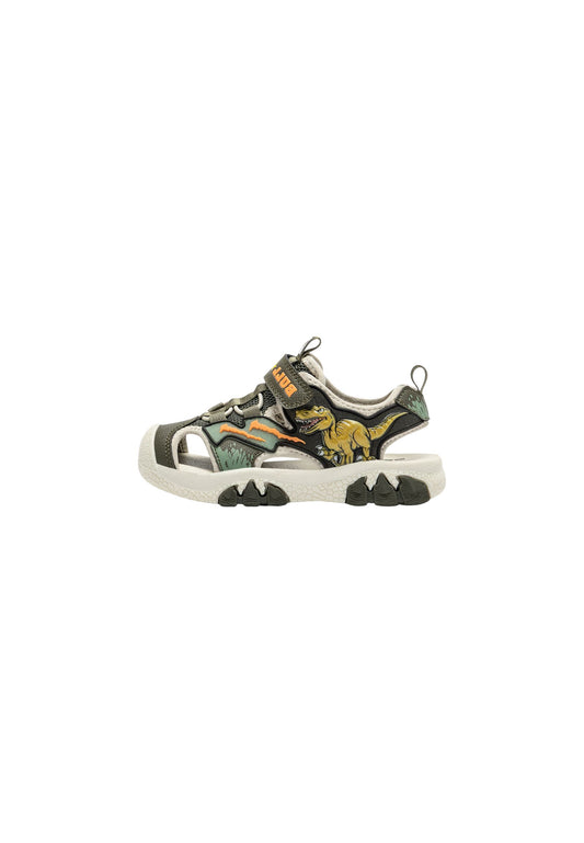 Sandali con suono Bull Boys T-REX  DNCR5190 VERDE GIUNGLA Bambino