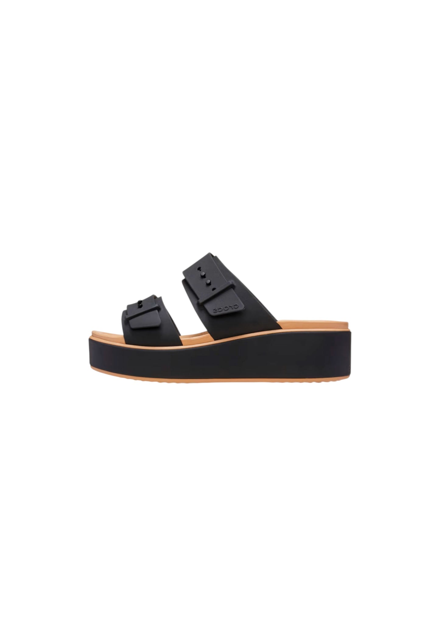 Sandali Crocs Brooklyn Buckle Matte Wrap Low 212408-0RI donna