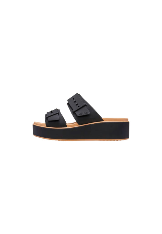 Sandali Crocs Brooklyn Buckle Matte Wrap Low 212408-0RI donna