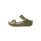 Ciabatta GRUNLAND DIRA CI2577-C9 OLIVA ragazza/donna